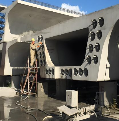 甘谷压浆料施工流程及注意事项